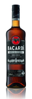 Bacardi Carta Negra Black Rum 40% Vol. 1,0L