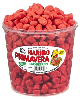 Haribo Primavera Erdbeeren 500 Stk