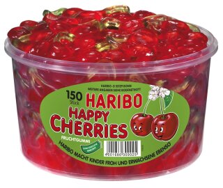 Haribo Happy Cherries 150 Stück 1200g