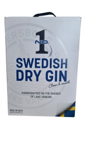 No.1 Dry Gin 37,5% 3,0L BiB
