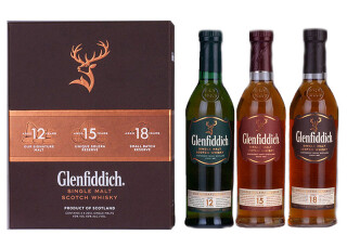 Glenfiddich Single Malt Whisky Tasting Selection 40% Vol. 3x0,2L