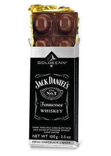 Goldkenn Jack Daniel´s Tennessee Schokolade 100g