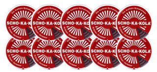10 x Scho-Ka-Kola Zartbitter 100g Dose