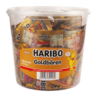 Haribo Goldbären Mini 100Stk. 1,0kg