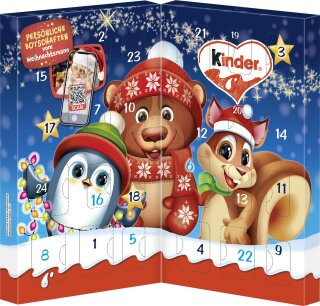 Kinder Mix Tisch Adventskalender 113g