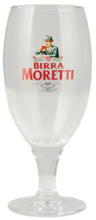 6x Birra Moretti Gläser 0,2L