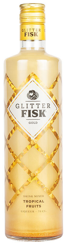 Kælder Bogholder Exert Glitter Fisk Gold Tropical Fruits 15% 0,7L | Günstig online bestellen,  12,79 EUR