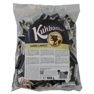 Kuhbonbon Sahne-Lakritz 1,0kg
