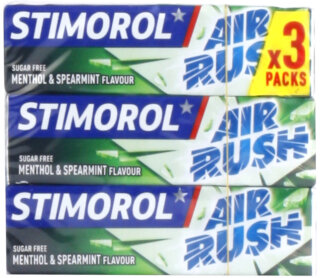 Stimorol Menthol & Spearmint Flavour 3x10 Dragees 42g