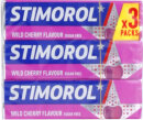 Stimorol Wild Cherry Flavour 3x10 Dragees 42g