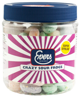 Evers Crazy Sour Frogs 800g