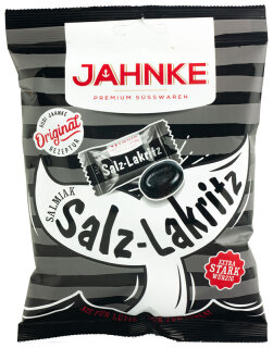Jahnke Salmiak Salz-Lakritz 125g