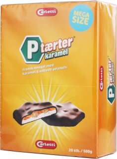 Carletti P-Tærter Karamel 500g