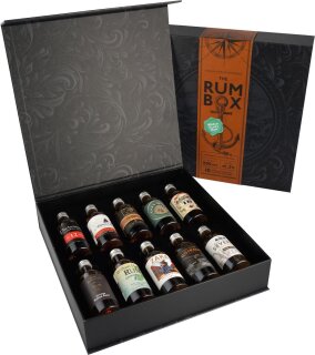 1423 The Rum Box 41,2% 10x0,05L - Türkis Edition
