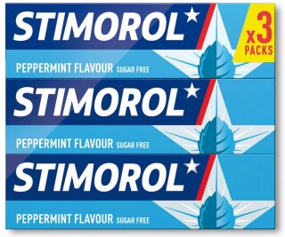 Stimorol Peppermint Flavour 3x10 Dragees 42g