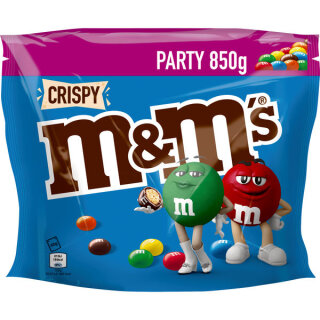 M&M Crispy Party Pack 850g