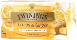 Twinings Lemon Ginger 25x1,5g