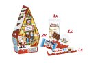 Kinder Mini Mix Weihnachtshäuschen 76g