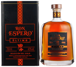 Ron Espero Ultimo Rum in Metallbox 42% 0,7L