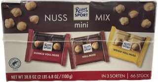 Ritter Sport Nuss Mini Mix 66er 1,1kg