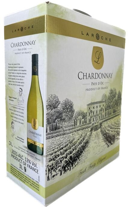 Laroche Chardonnay BiB im ScandiPark EUR 13% Günst, | 3L kaufen Onlineshop 18,99