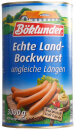 B&ouml;klunder Echte Land-Bockwurst 3kg