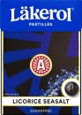 L&auml;kerol Licorice Seasalt Big Pack 75g
