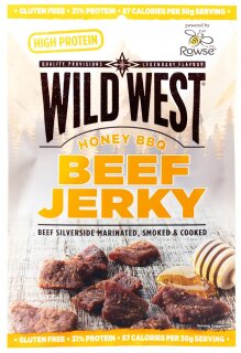 Wild West Beef Jerky Honey BBQ 60g
