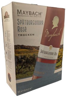 Maybach Spätburgunder Rosé  trocken 3,0L Bag in Box