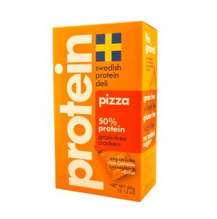 Swedish Protein Deli Pizza Cracker 60g