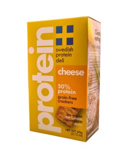 Swedish Protein Deli Cheese Cracker 60g