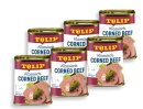 6x Tulip Corned Beef mit 97% Rindfleisch 340g