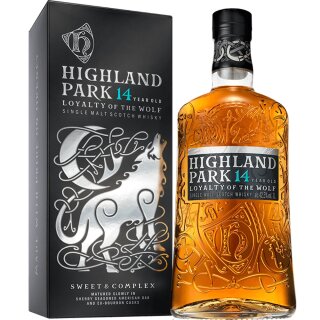 Highland Park 14 Jahre Loyality Of The Wolf 42,3% Vol. 1L Geschenkbox