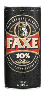 Faxe 10% Vol. Extra Strong Beer 1,0L DPG Dose