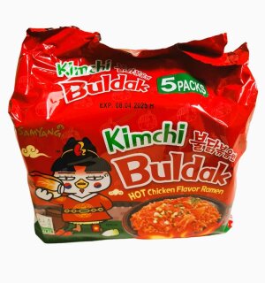 5x Buldak Noodle Chicken Kimchi 135g