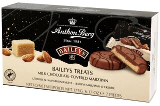 Anthon Berg Baileys Treats Milk Choc Marzipan 175g