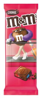 M&Ms Cookie 165g Schokolade mit Keksstückchen und Schokolinsen