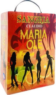 Maria Ole Rotwein Sangria Claudio 7% Vol. 3L Bag in Box