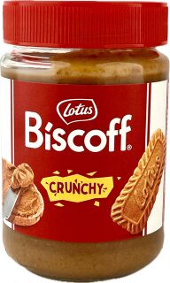 Lotus Biscoff Crunchy Creme 380g Brotaufstrich aus Karamellgebäck