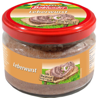 Bökl. Leberwurst 200g Glas