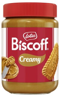 Lotus Biscoff Creamy Creme 400g Brotaufstrich aus Karamellgebäck