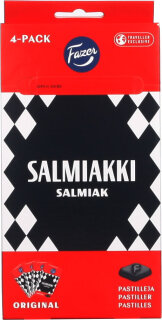 Fazer Salmiakki Lakritz 160g Box